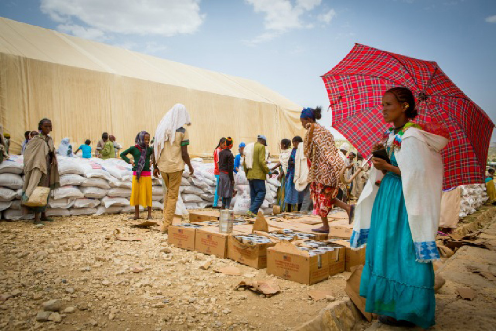 Déjà en 2016, l'Église catholique d'Éthiopie avait fourni une aide alimentaire à la population en raison de la sécheresse | © Caritas