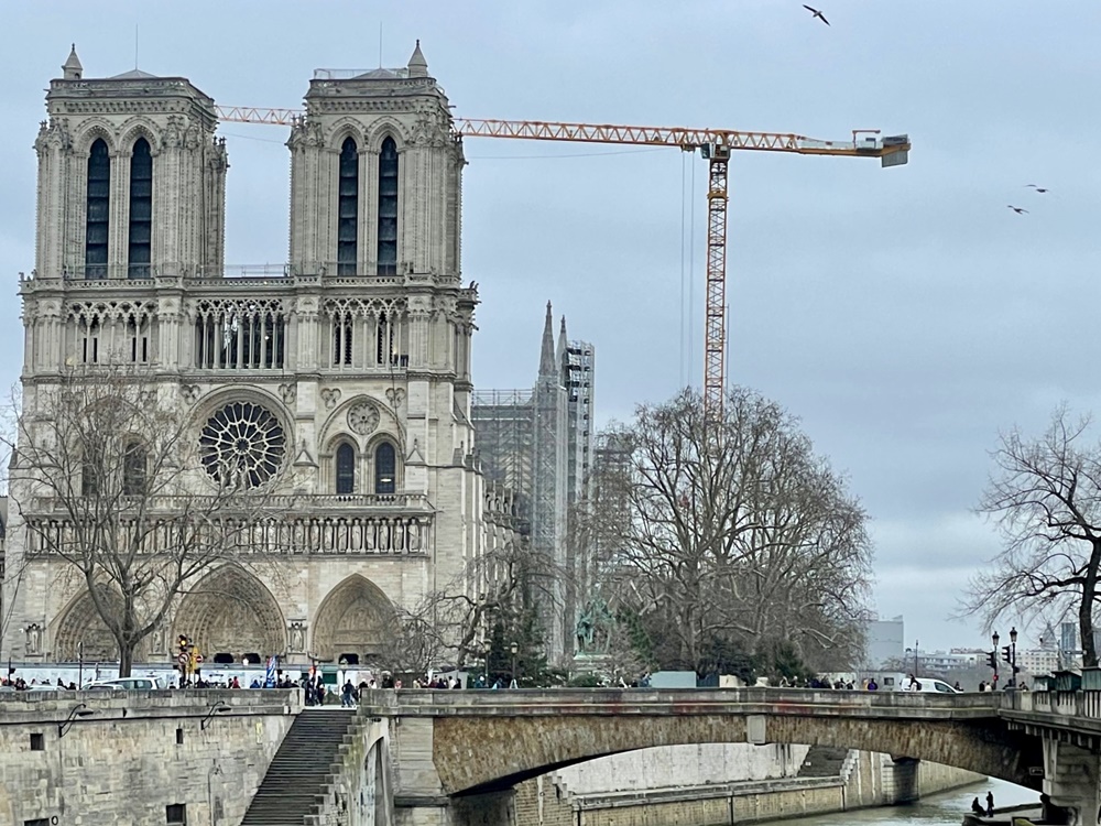 Notre-Dame de Paris en février 2022 | © Carole Pirker