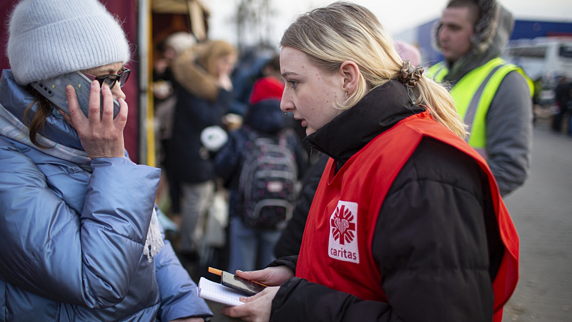 Caritas Pologne soutient les réfugiés ukrainiens arrivés à  Przemysl | Caritas Suisse