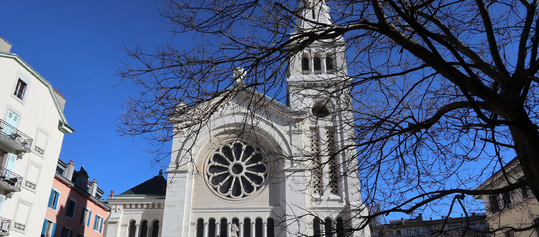 La liturgie de la fête de l’Ascension sera diffusée depuis l'église Saint-François-de-Sales à Genève le 26 mai à 11h par le satellite de l’Eurovision | © Bernard Litzler