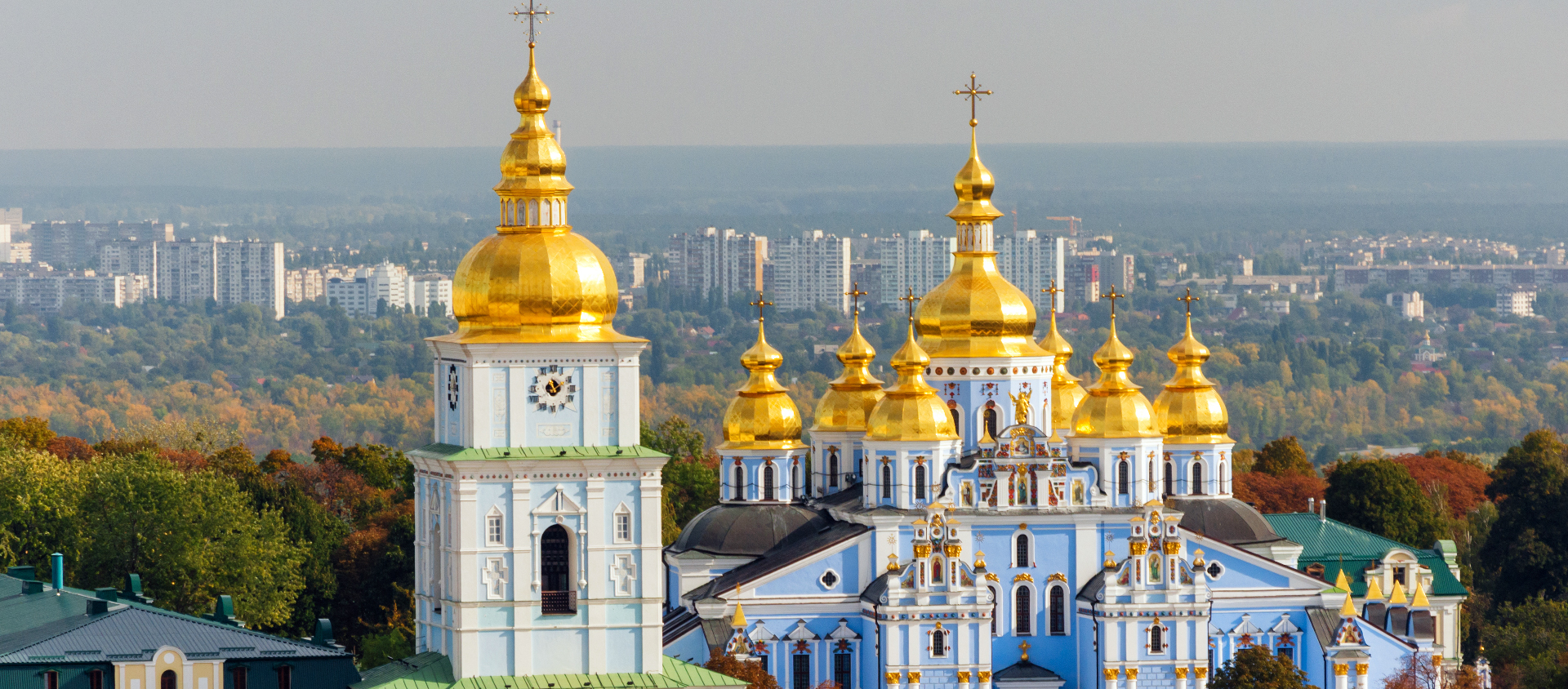 Le monastère Saint-Michel à Kiev, siège de l'Eglise orthodoxe autocéphale d'Ukraine | © Rbrechko-Eigenes Werk/CC BY-SA 4.0/Wikipedia