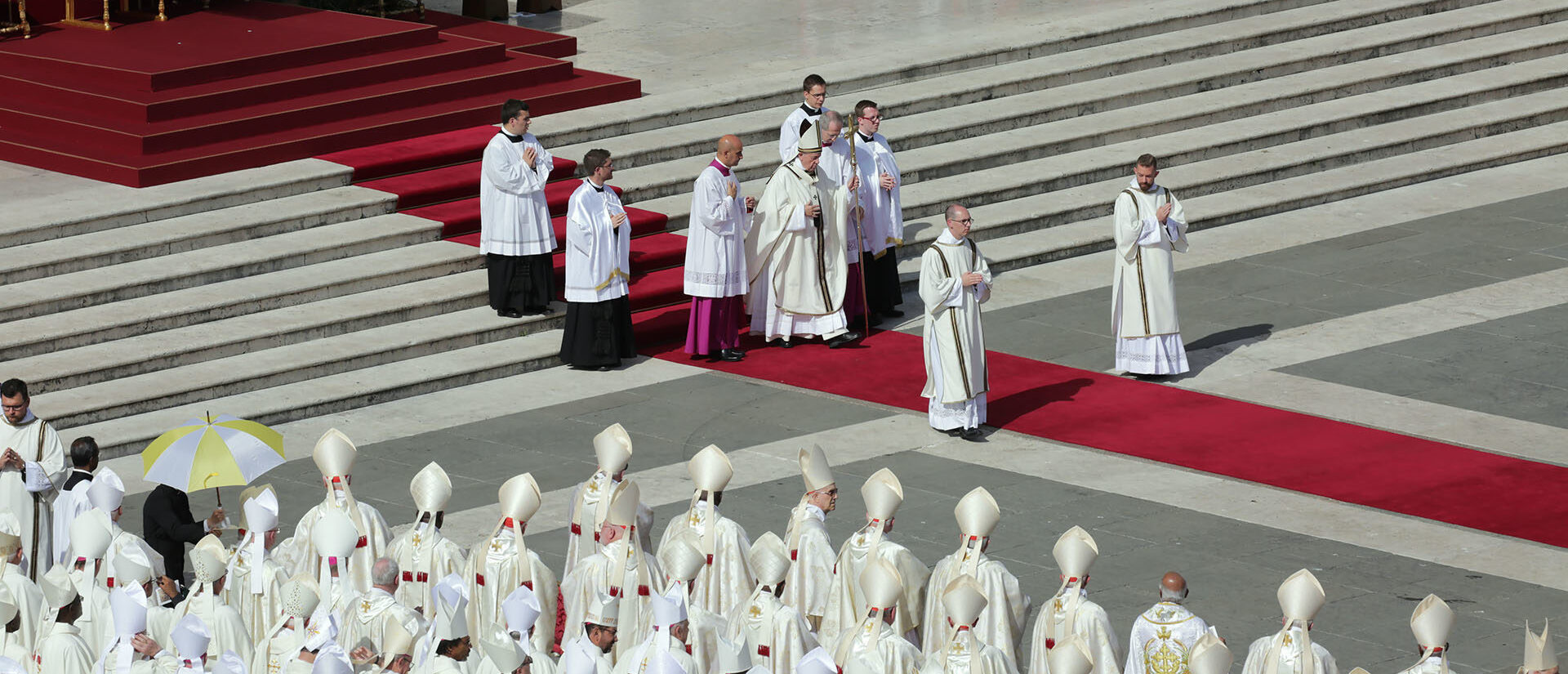 Messe de canonisation de Marguerite Bays, en 2019 | © Bernard Hallet