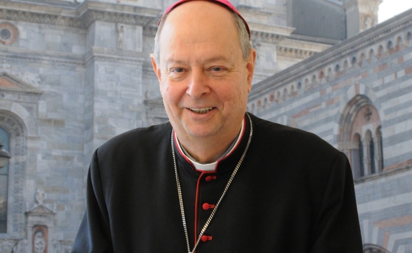 Mgr Oscar Cantoni, évêque de Côme | © DR