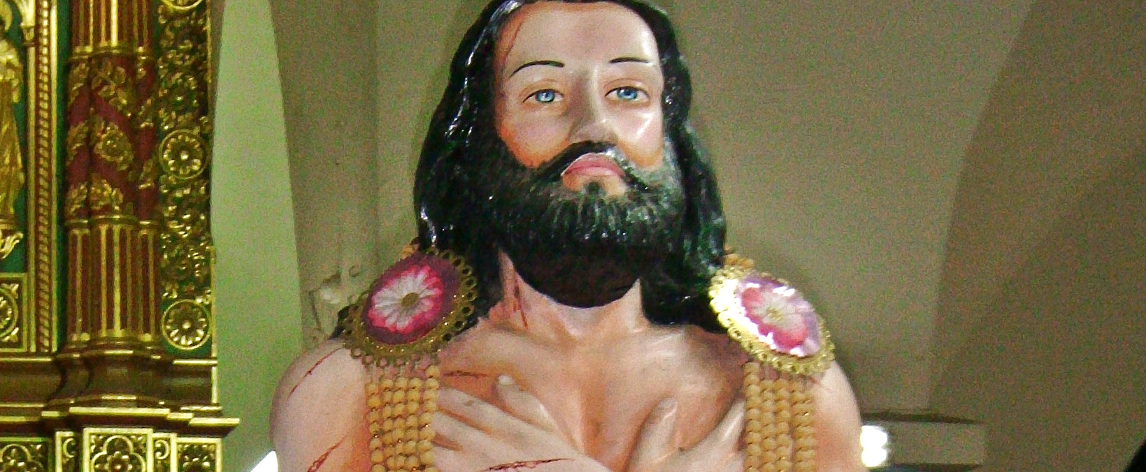 Statue de Lazare Pillai dans la cathédrale de Kottar (Inde) | © kumbalam/Wikimedia/CC BY-SA 3.0