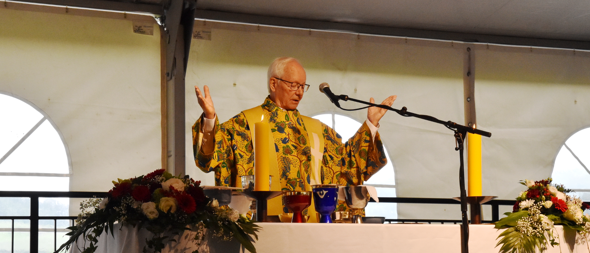 L'abbé Josef Meili, supérieur général de la Société missionnaire de Bethléem (SMB), a présidé la messe du centenaire | © Barbara Ludwig
