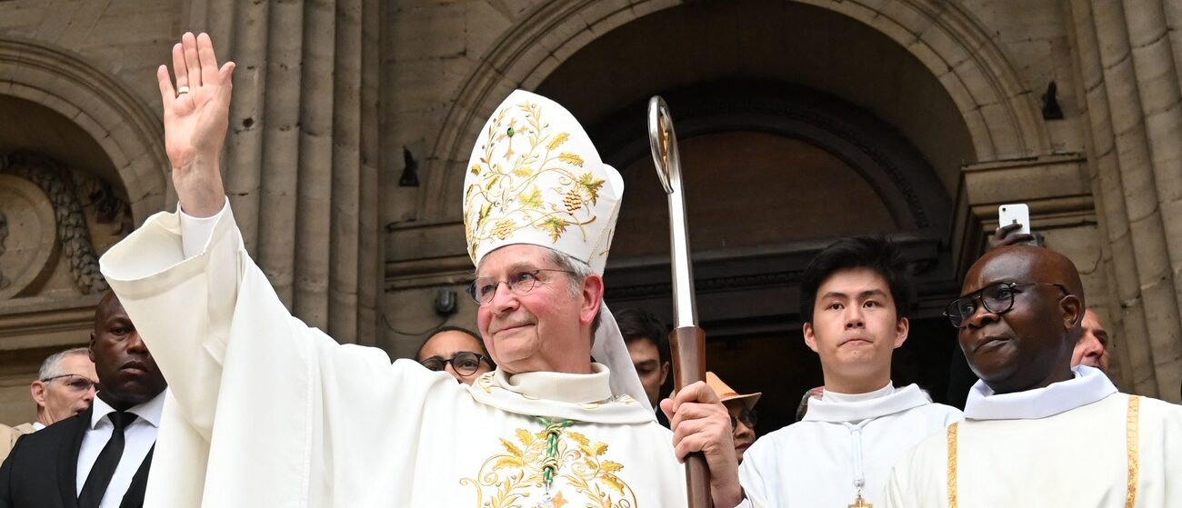 Mgr Laurent Ulrich a été installé archevêque de Paris en mai 2022 | © KEYSTONE/AFP/BERTRAND GUAY