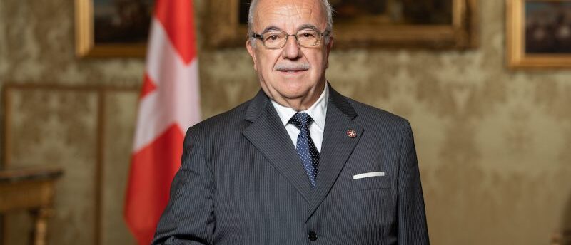 Fra Marco Luzzago avait été élu à la tête de l'Ordre de Malte en novembre 2020 | © orderofmalta.int