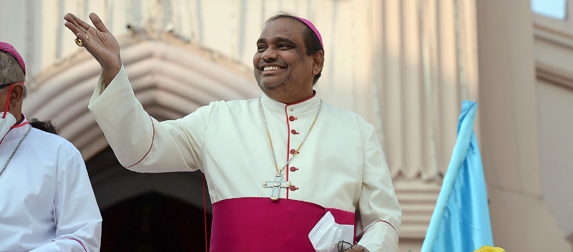 Mgr Anthony Poola est né le 15 novembre 1961 au sein d’une famille de la caste inférieure des “intouchables” | © Keystone/AFP/Noah Seelam