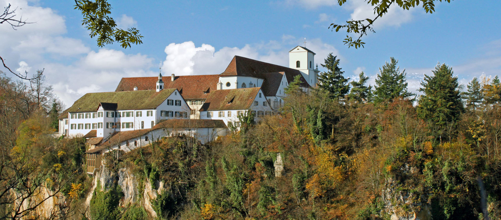 L'abbaye de Mariastein (SO) a été récupérée par les bénédictins en 1971 | © Kloster Mariastein