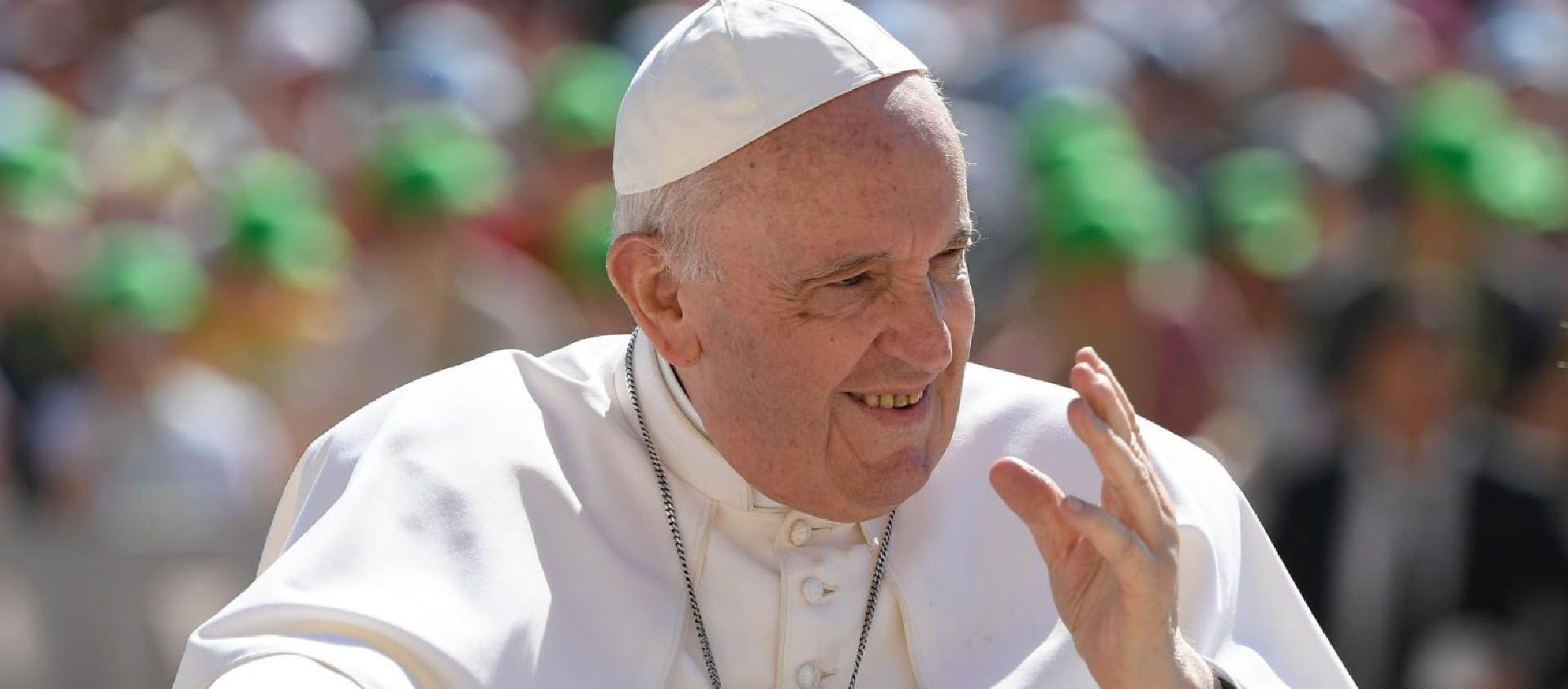«Les rides sont un signe d’avoir fait tout un cheminement de vie», a expliqué le pape | © Vatican Media