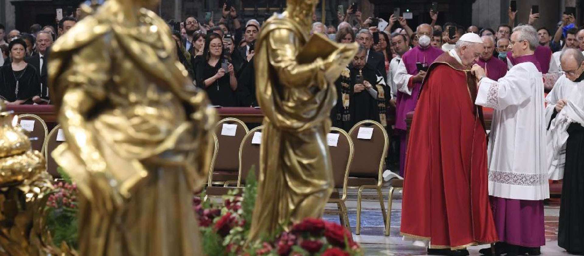 "Ne tombons pas dans l'arriérisme", a prévenu le pape lors de son homélie | © Vatican Media