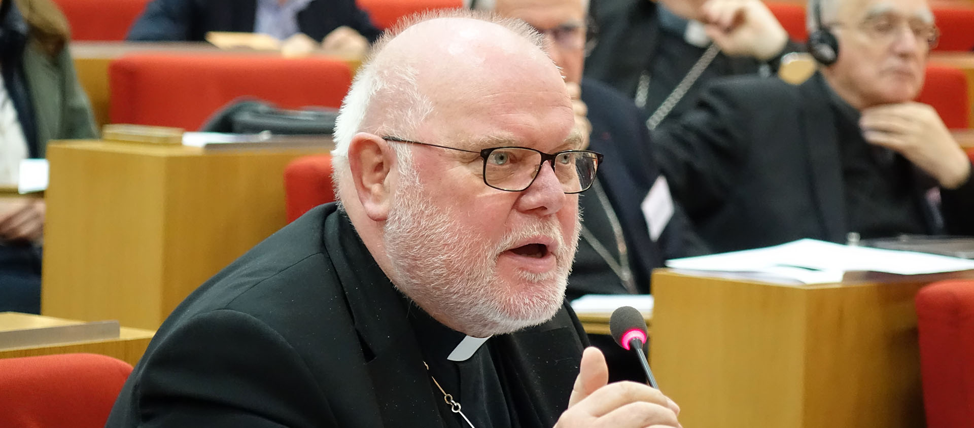 Le cardinal Reinhard Marx a de nouveau plaidé pour la fin du célibat obligatoire pour les prêtres | © Maurice Page