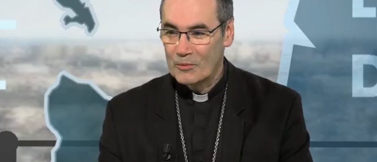 Mgr Jacques Habert est évêque de Bayeux-Lisieux depuis 2021 | © capture d'écran KTO-TV