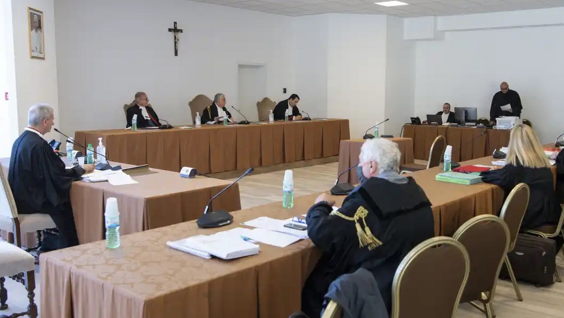 La nouvelle salle du tribunal de la Cité du Vatican | © Vatican Media