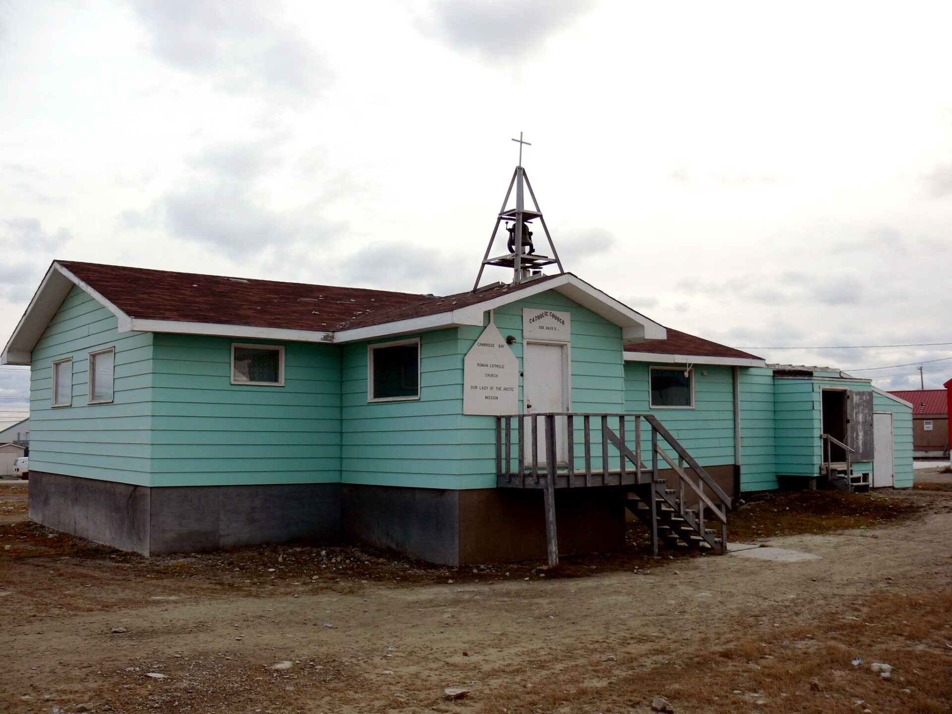 Une église catholique dans le Nunavut (Canada) | © Jodie Wilson/Flickr/CC BY 2.0