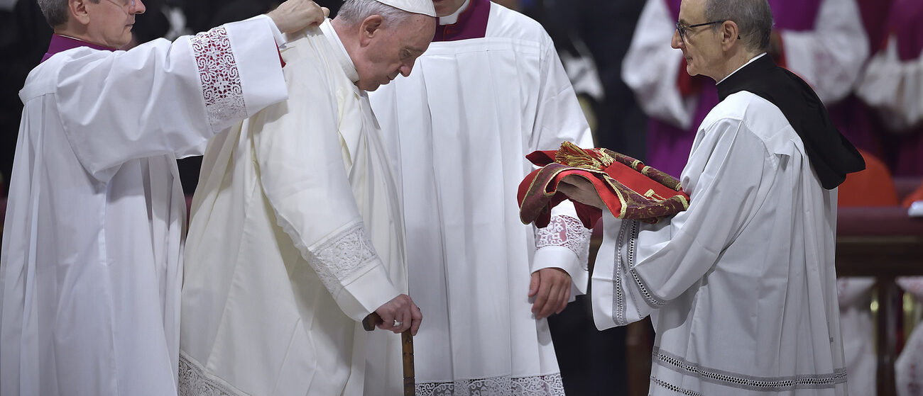 Le pape François, à 85 ans, a une mobilité réduite | © KEYSTONE/DPA/Stefano Spaziani
