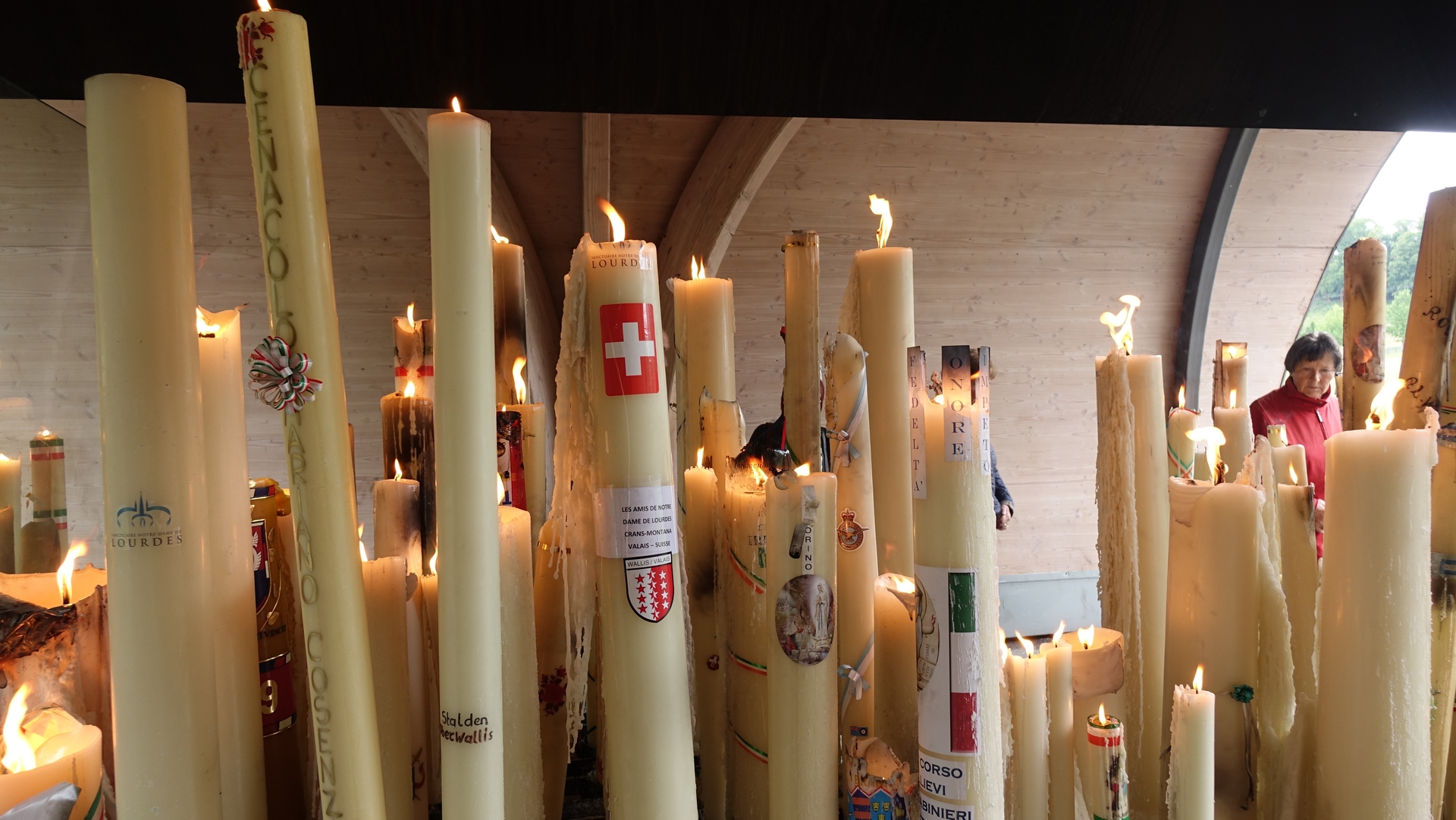 Chapelle des cierges au sanctuaire de Lourdes | © Maurice Page 