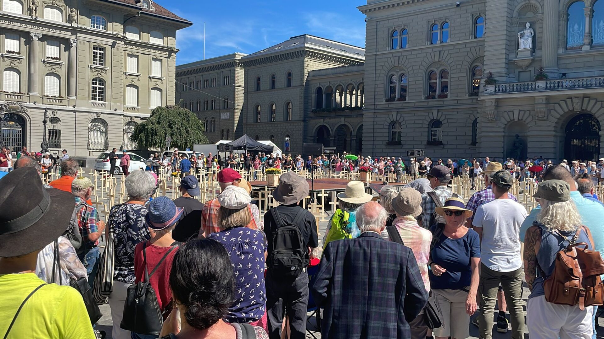 Manifestation pour les chrétiens persécutés  à Berne | RES 