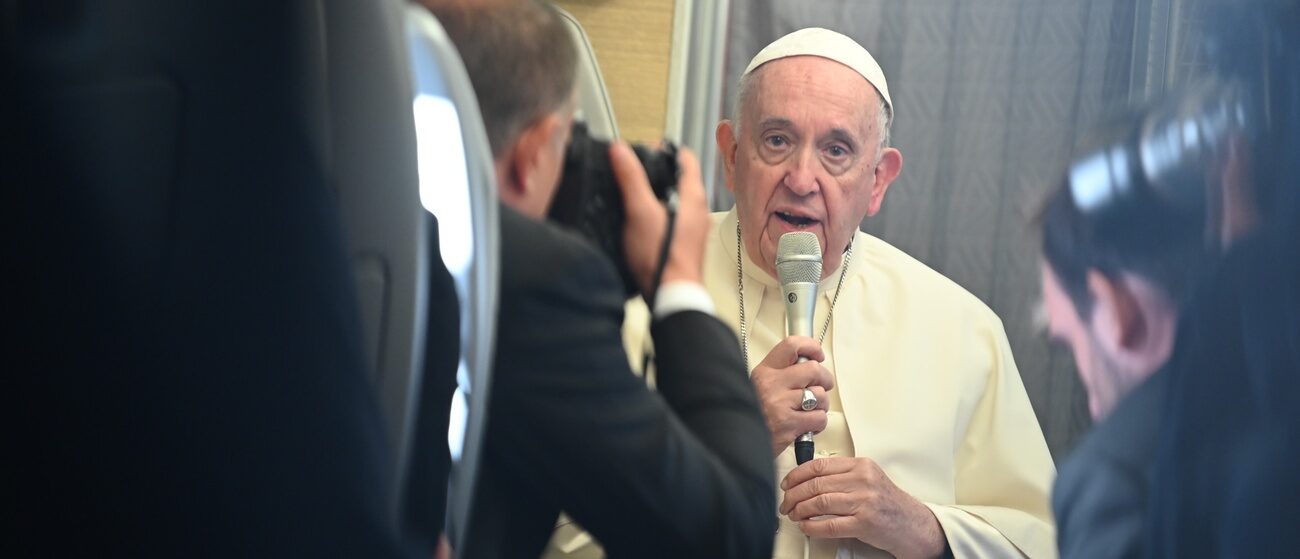 Le pape François se réfère fréquemment à saint Vincent de Lérins dans ses prises de parole | © KEYSTONE/DPA/Johannes Neudecker