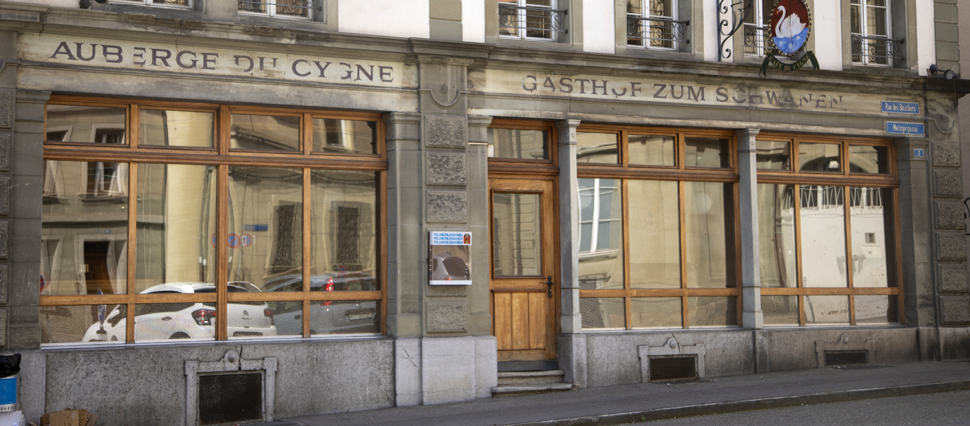 Le café-restaurant du Cygne sera rénové avant d'ouvrir en 2023 | © Joao Carita