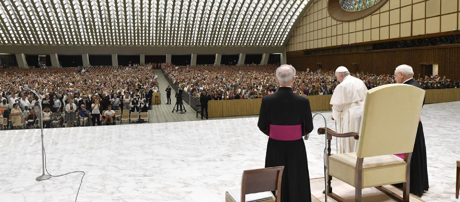 «La vieillesse est noble», elle «n’a pas besoin de se maquiller pour montrer sa noblesse», a affirmé le pape | © Vatican Media