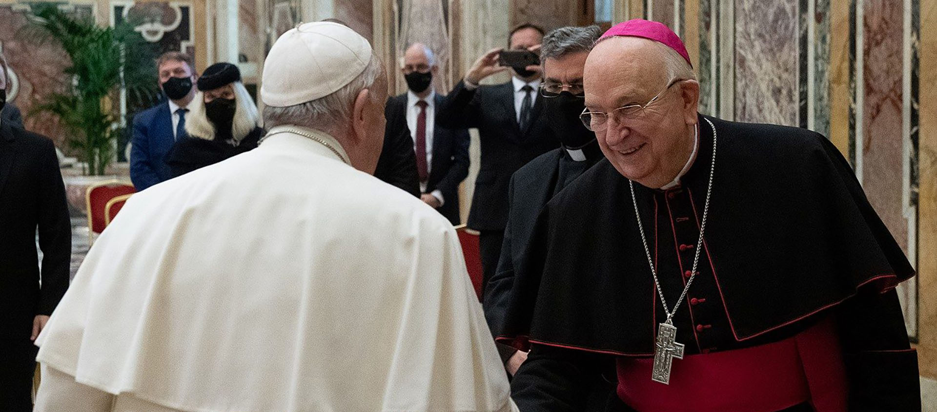 Mgr Fernando Vergez Alzaga travaille à la curie romaine depuis 50 ans | © Vatican Media