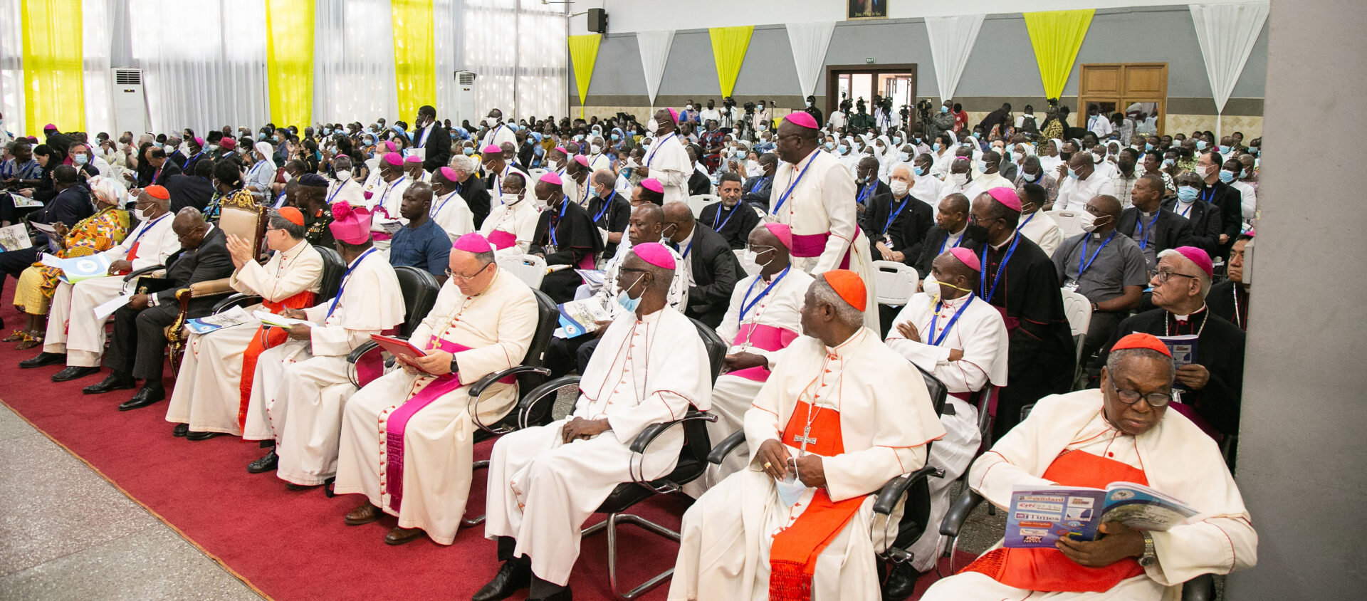 Quelque 130 évêques, prêtres et religieux étaient rassemblés pour la 19e assemblée du SCEAM | © SCEAM
