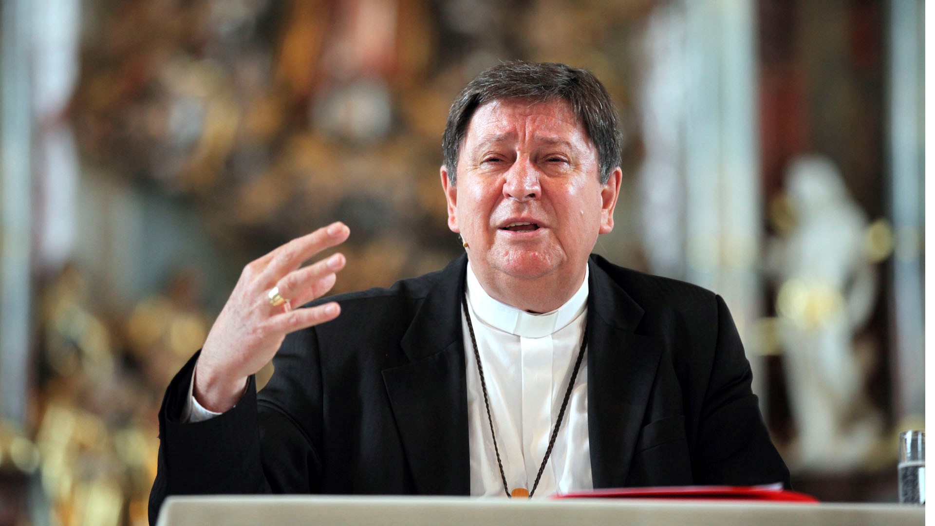 Le cardinal João Braz De Aviz, préfet du dicastère pour les instituts de vie consacrée et les sociétés de vie apostolique, s'est félicité de la réussite de la médiation | © Bernard Hallet