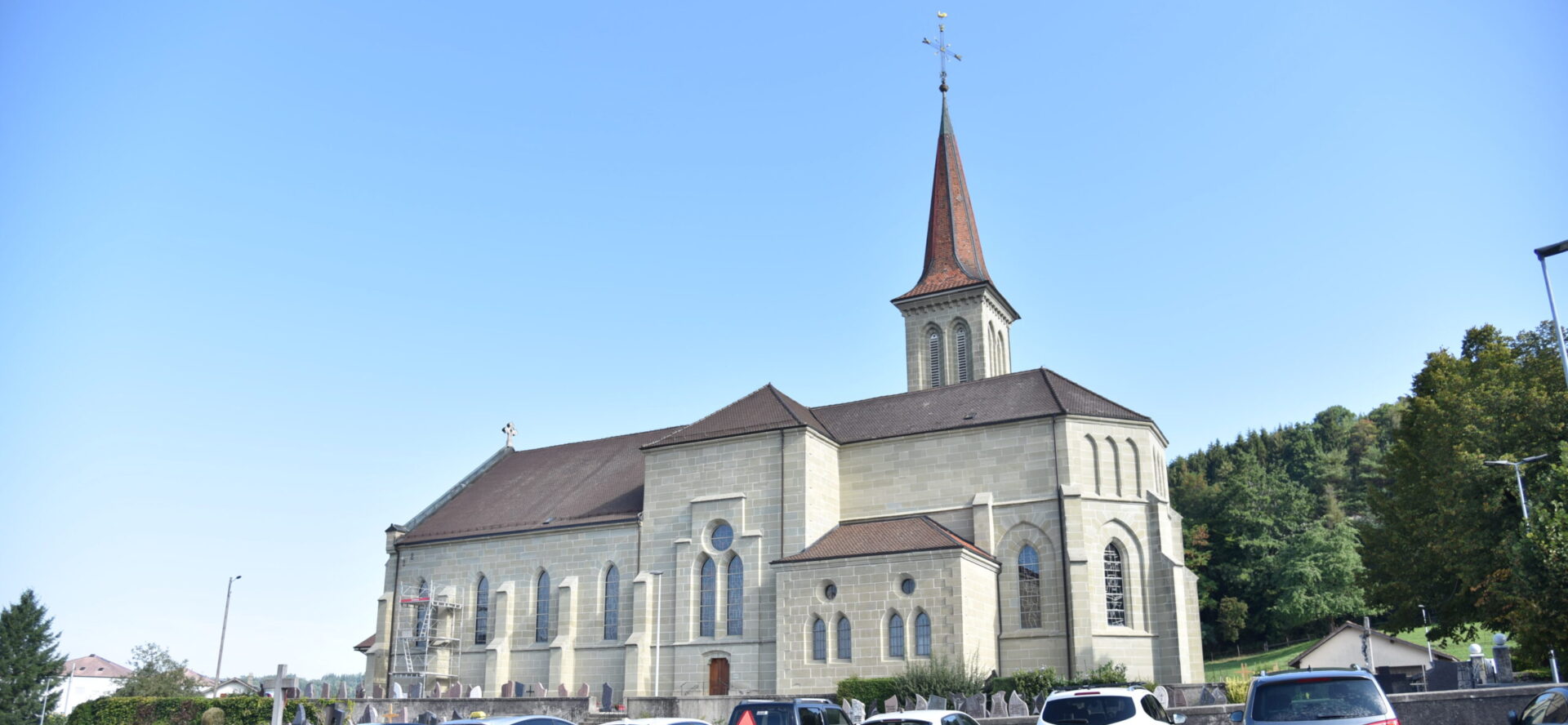 L'église d'Ursy (FR) est le lieu de culte central de l'UP St-Pierre les Roches | © Raphaël Zbinden