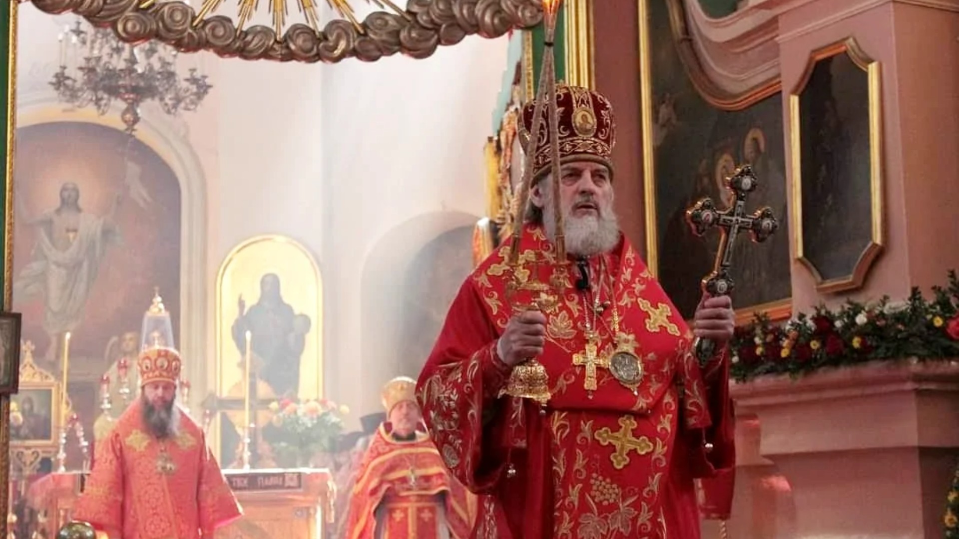 Le métropolite de Vilnius et de Lituanie Innokentiy (Innocent), primat de l’Église orthodoxe de Lituanie   | DR