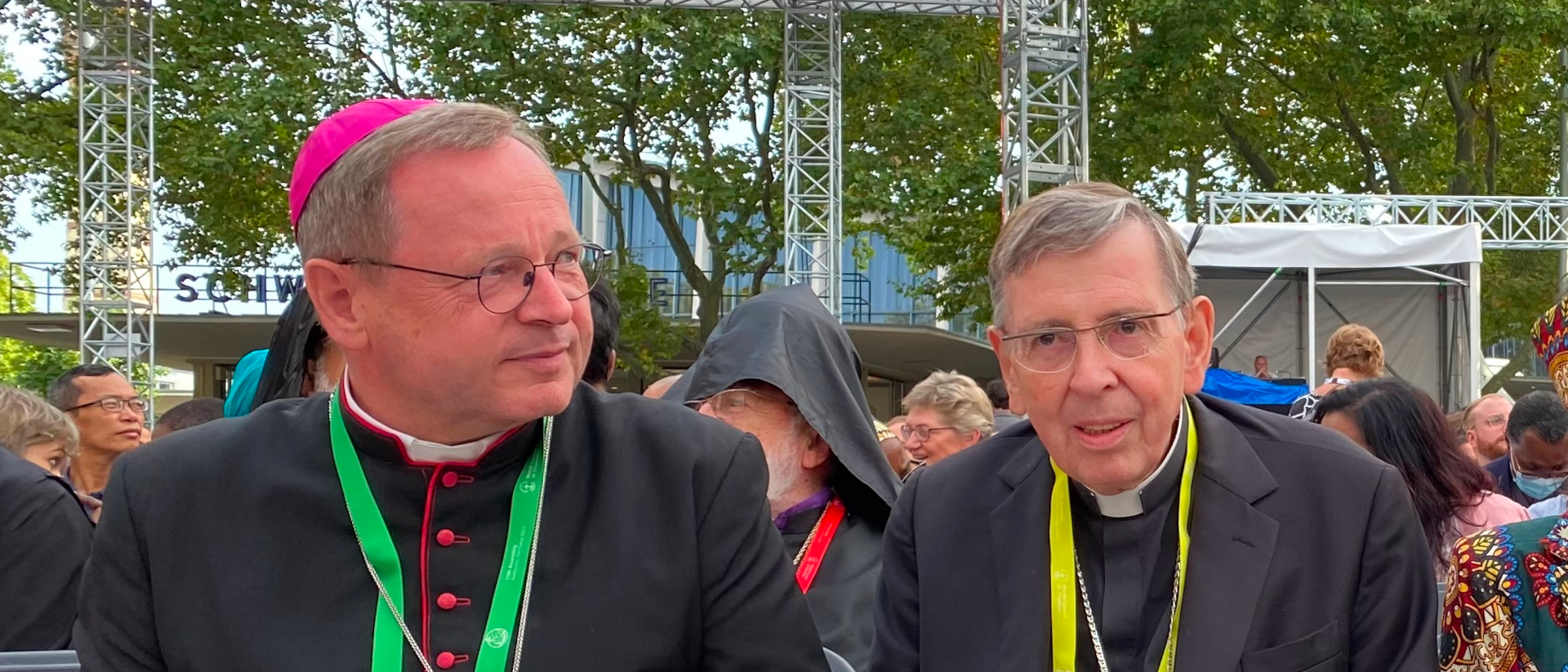 Mgr Georg Bätzing a rencontré le cardinal Kurt Koch à Rome à propos de la polémique sur le chemin synodal allemand | © Raphael Rauch/Kath.ch