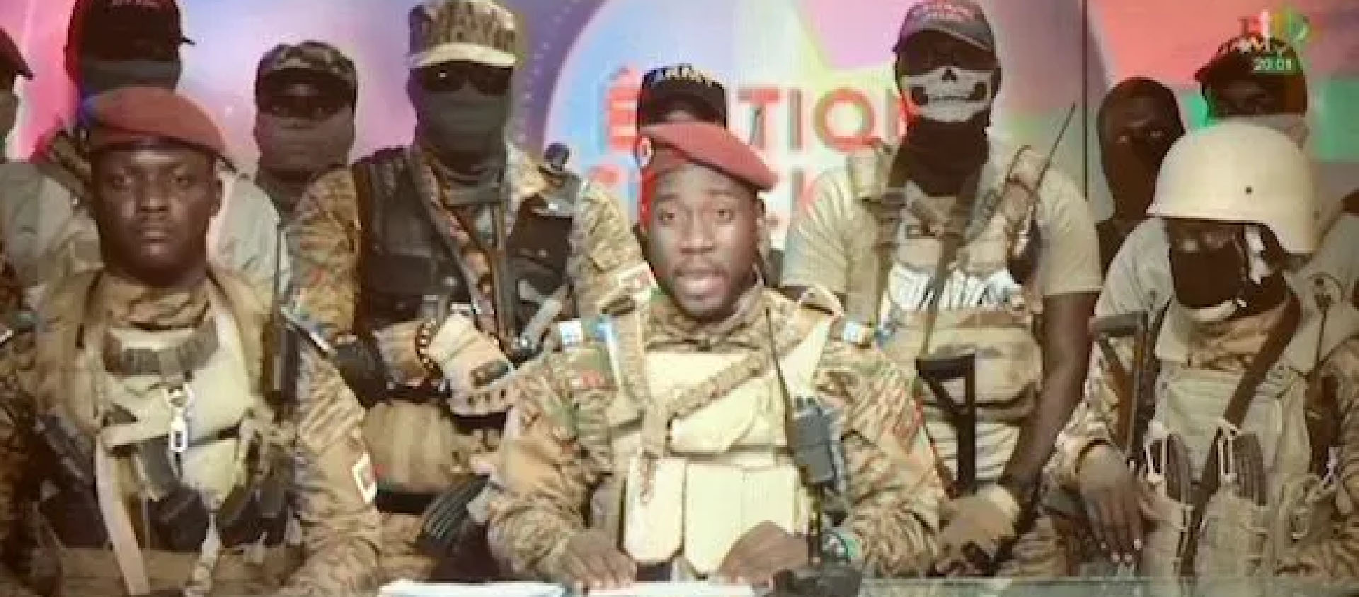 Les putchistes ont annoncé le coup d'État à la télévision nationale | Africa24 TV/Capture-écran