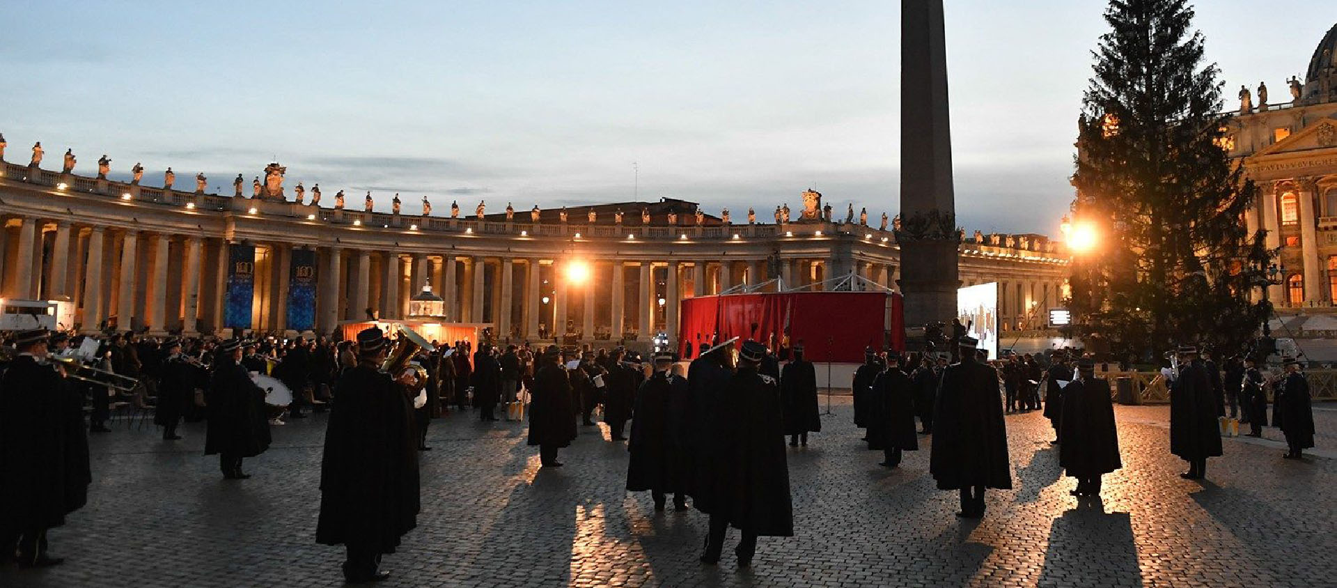 La crèche et l'arbre de Noël seront offciellement inaugurés le 3 décembre prochain, comme ici en 2020 | © Vatican News.