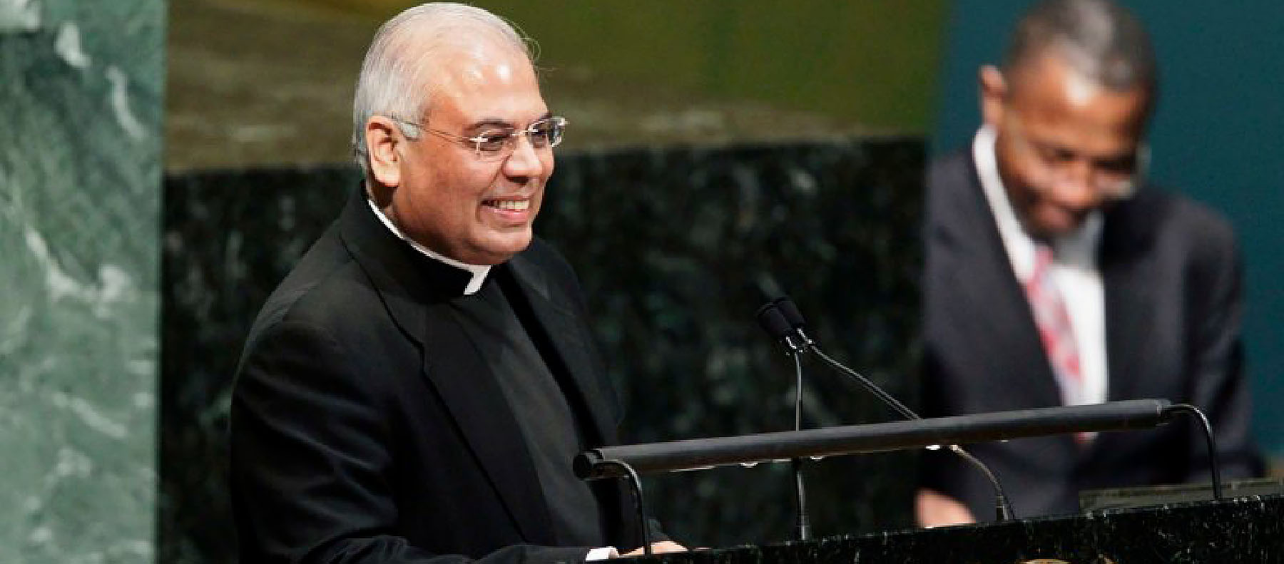 Mgr Francis Chullikat, observateur permanent du Saint-Siège au siège de 2010 à 2014, est nommé dans un pays dont le Saint-Siège suit attentivement l'évolution | © ONU