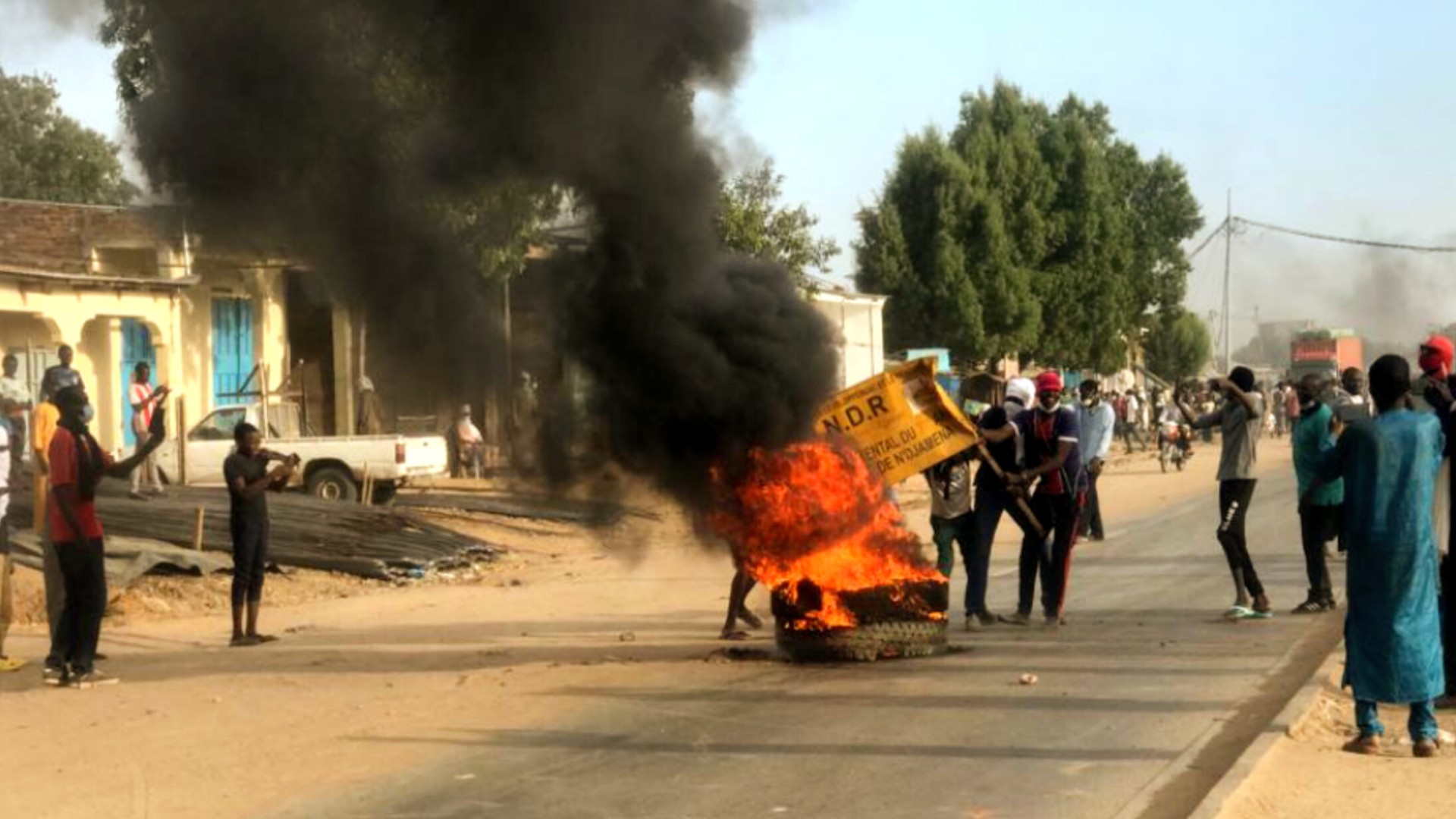 Tchad Manifestations du 20 octobre 2022 | © tchadinfos.com 