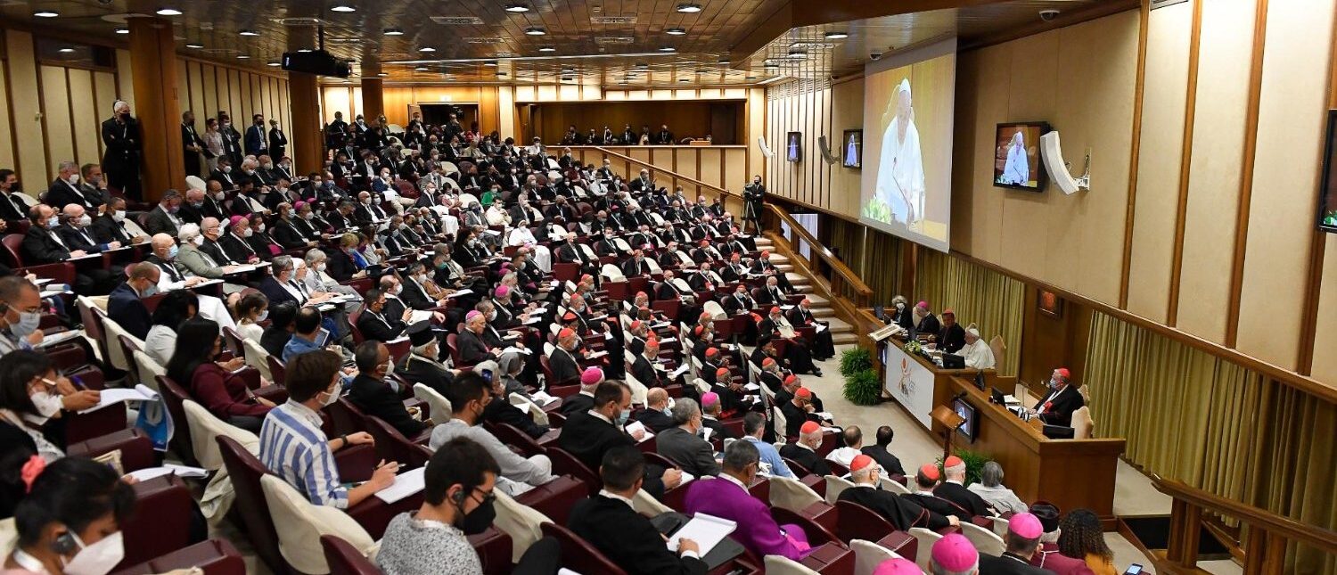 Session d'ouverture du chemin synodal, au Vatican, le 9 octobre 2021 | © Vatican Media