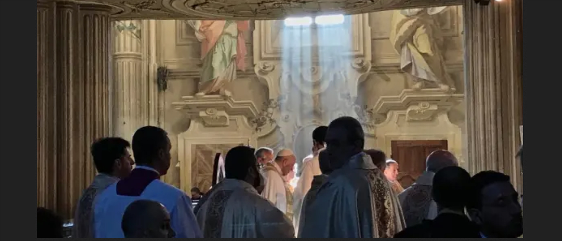 Le pape dans la cathédrale d'Asti, 20 novembre 2022 | © Camille Dalmas - I.Media