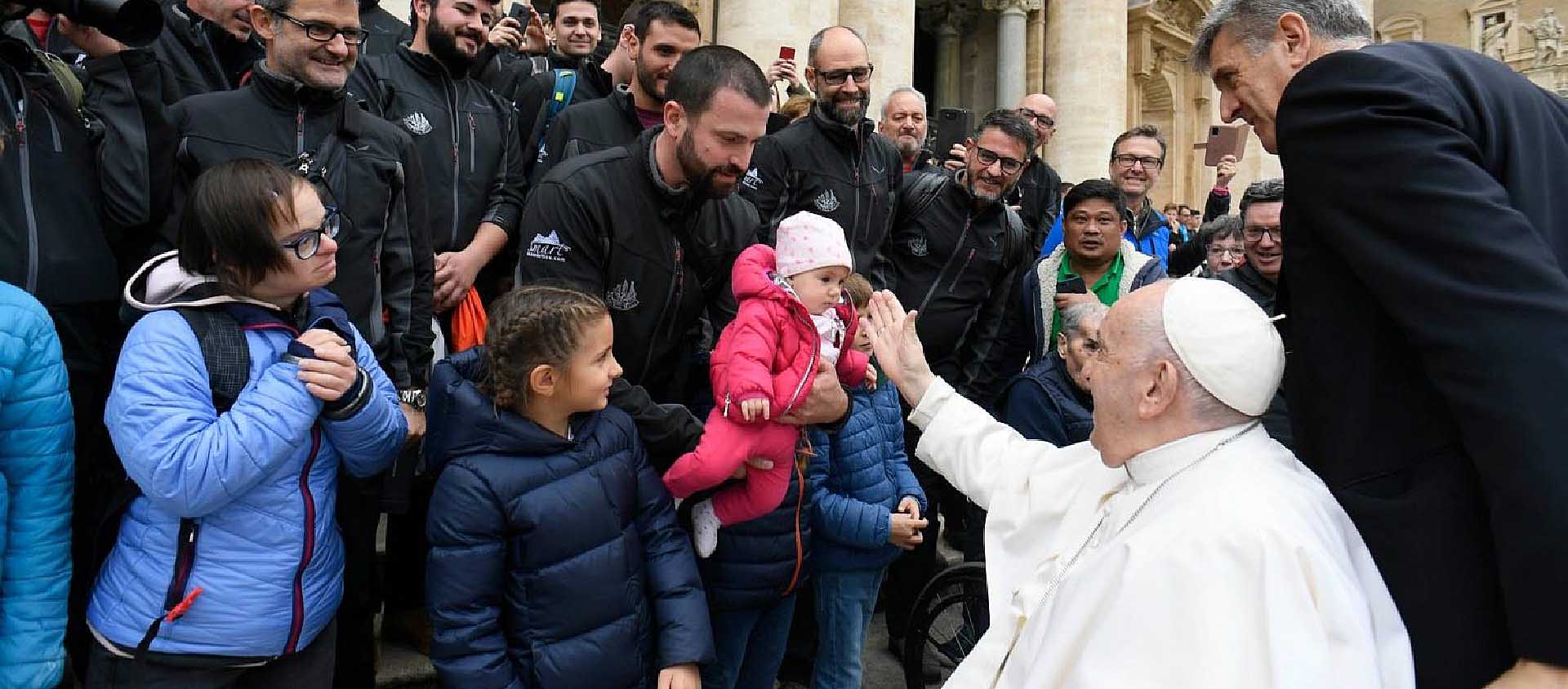 «La consolation est un mouvement intime qui touche au plus profond de nous-mêmes", a expliqué le pape | © Vatican Media