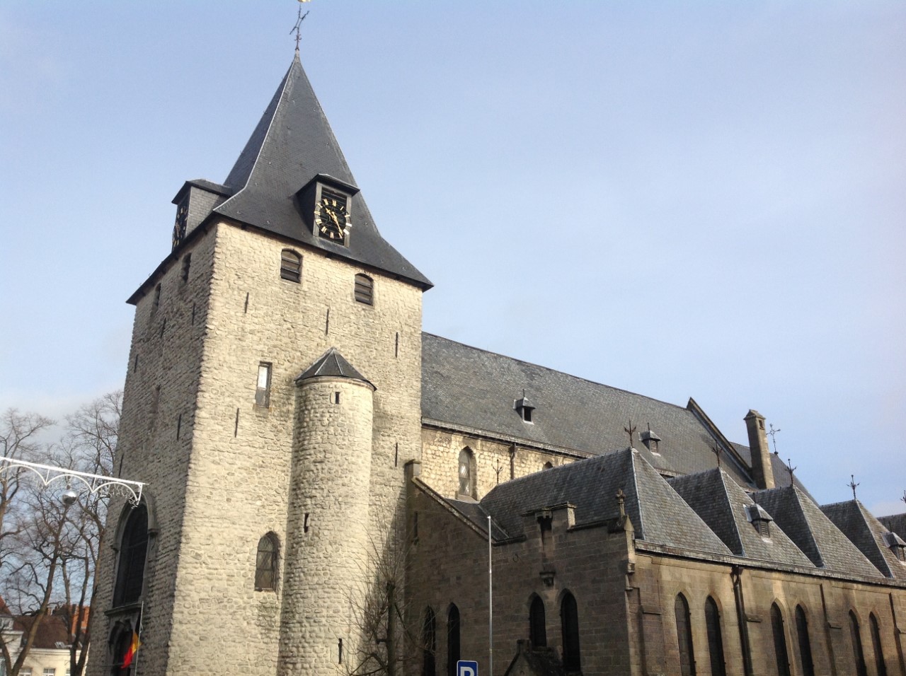 L'église Saint-Nicolas à La Hulpe, en Belgique, accueille la messe de Noël 2022 en Eurovision | Photo RTBF