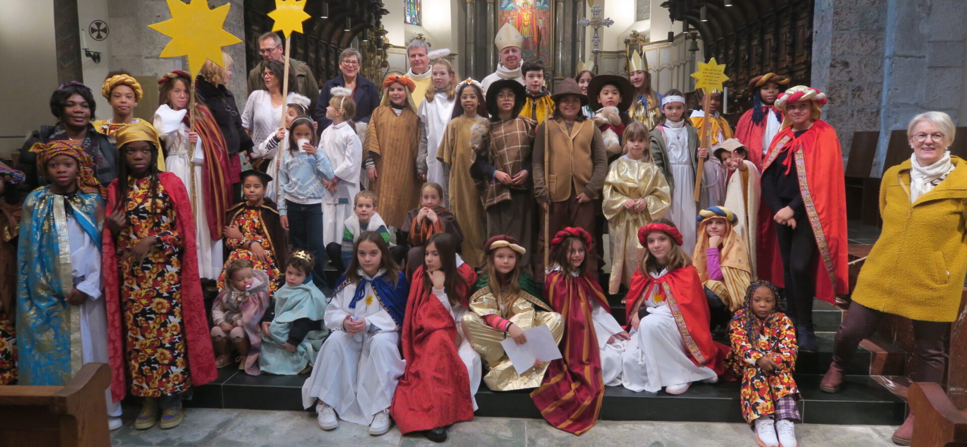 Les Chanteurs à l'étoile ont vécu une journée festive à l'Abbaye de St-Maurice | © Olivier Roduit