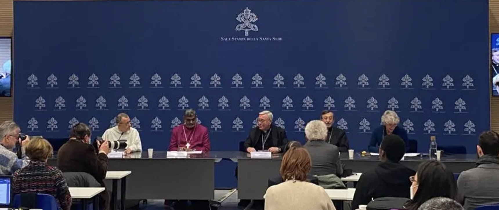 Les événements de lancement du synode d'octobre 2023 ont été présentés lors d'une conférence de presse | © Anna Kurian/IMEDIA