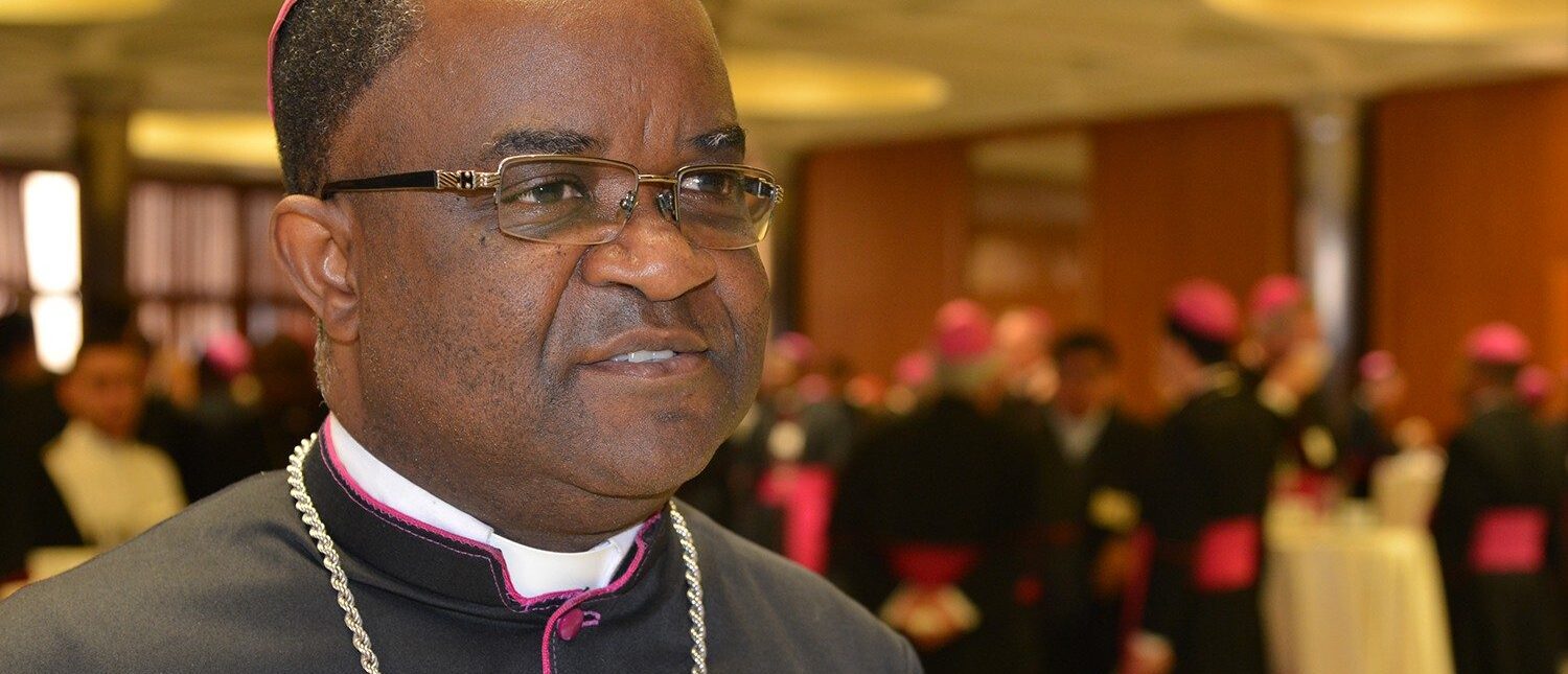 Mgr Willy Ngumbi Ngengele est l’évêque de Goma, un diocèse situé au cœur d’un conflit qui ravage la région du Nord-Kivu (Congo RDC) | © Vatican Media