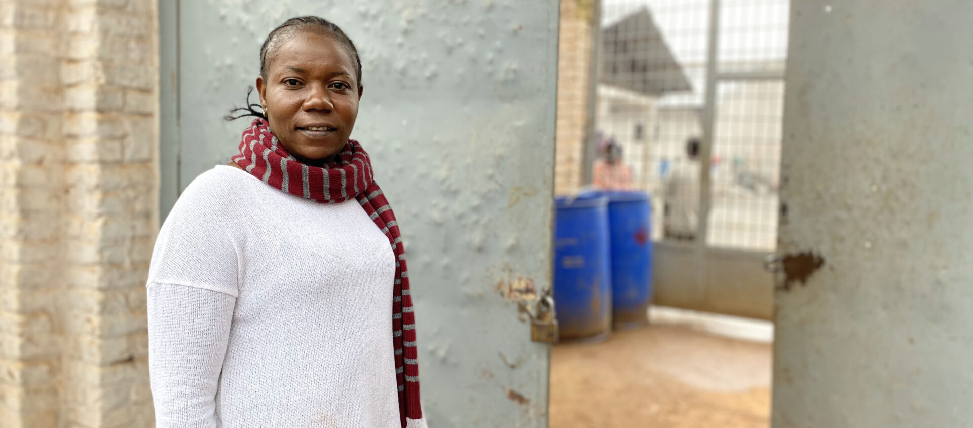 La doctoresse Pamela Muhindo, alias Dr Mama Pamela, dirige la prison de Kabare depuis juin 2022 | © José Mittaz