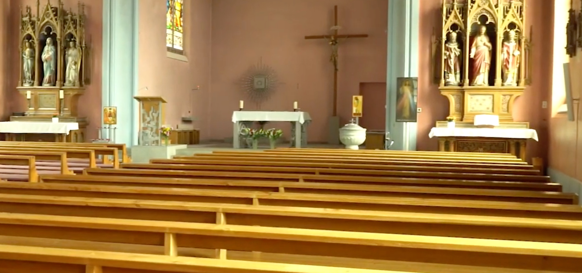 L'autel de l'église Saint-Jean-Baptiste de Grolley retrouvera des reliques | © Raphaël Zbinden