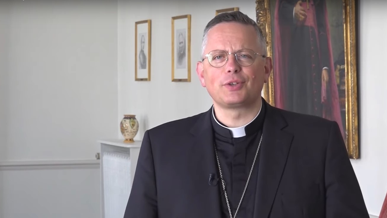 Mgr Bruno Valentin, évêque de Carcassonne et Narbonne | capture d'écran Youtube