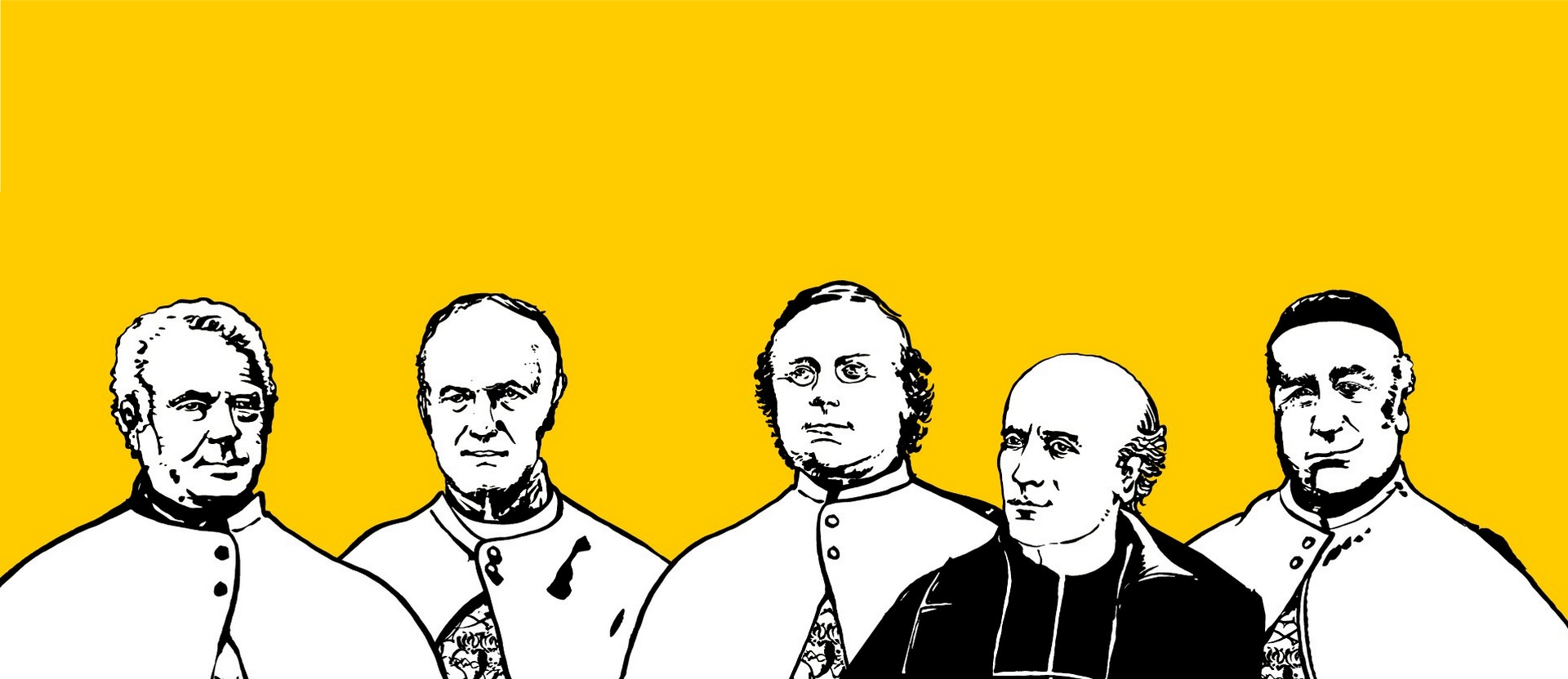 Les cinq prêtres, martyrs de la Commune de Paris, béatifiés le 22 avril 2023 