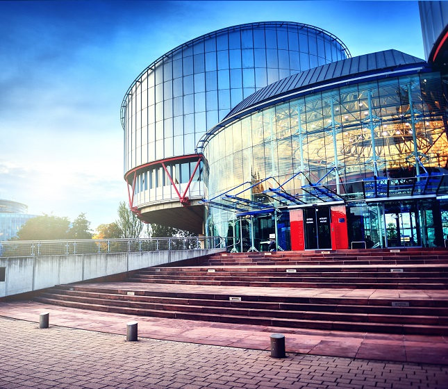 La Cour européenne des droits de l'homme, Strasbourg  2014 | © ADF-International
