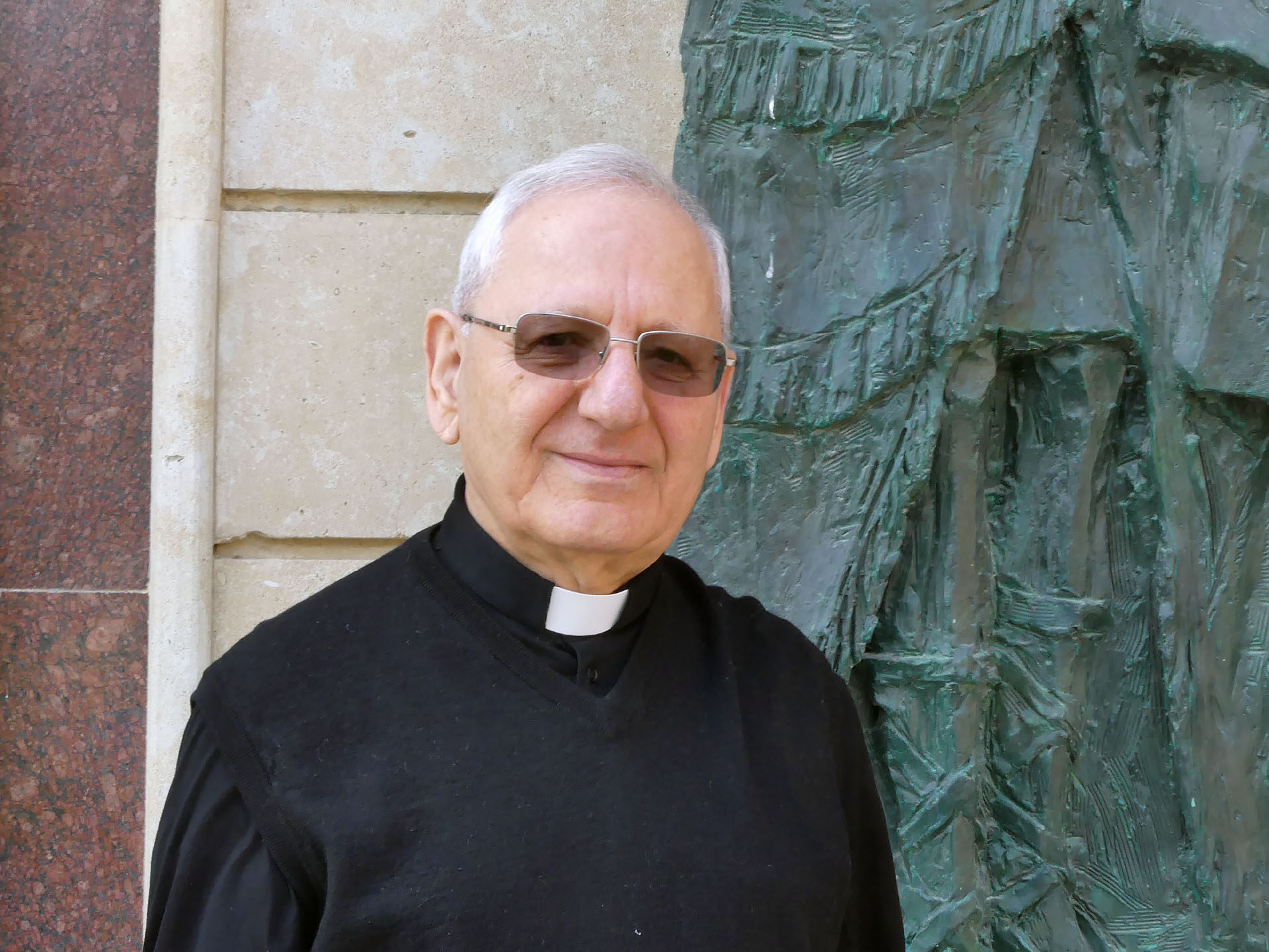 Bagdad, le 24 mars 2023. Mgr Louis-Raphaël Sako, patriarche des Chaldéens | © Benoit Drevet