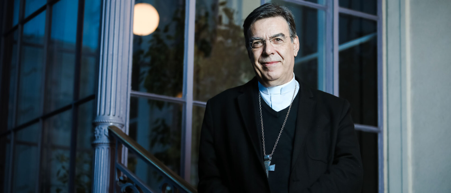 21 décembre 2017 : Portrait de Mgr Michel AUPETIT, nouvel archevêque de Paris. Paris (75), France.