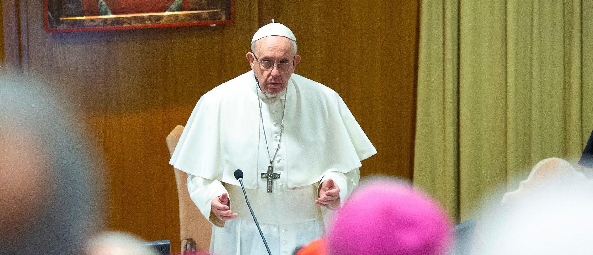 Le pape François a appelé les séminaristes calabrais à développer une "culture de la légalité" | photo d'illustration © Antoine Mekary/IMEDIA